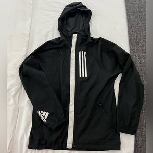 Adidas Water-Resistant Hooded Windbreaker